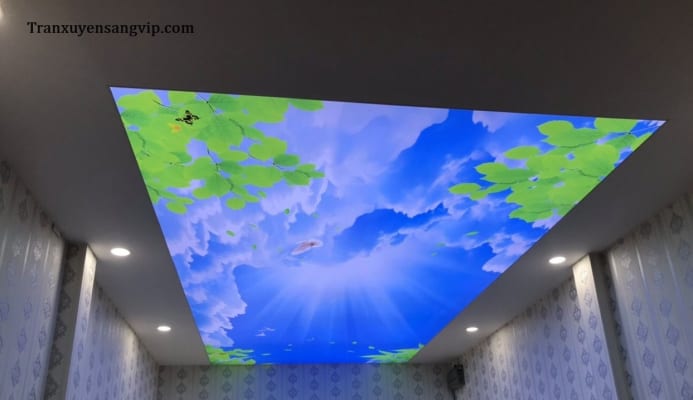 Trần Led Phong Cảnh