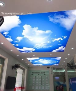 Mẫu Trần Xuyên Sáng Phòng Khách Đẹp