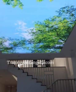 Mẫu Trần Xuyên Sáng Phòng Khách Đẹp