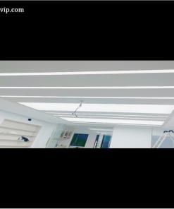 Thi Công Trần Đèn Trắng Cửa Hàng