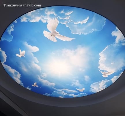 Trần Đèn Led Bầu Trời